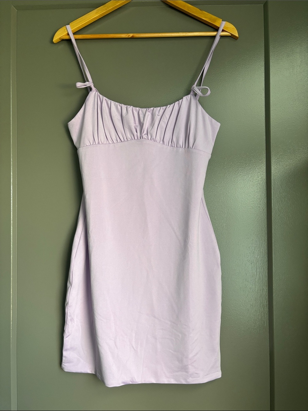 Princess Polly Lilac Mini Dress with Tie Straps